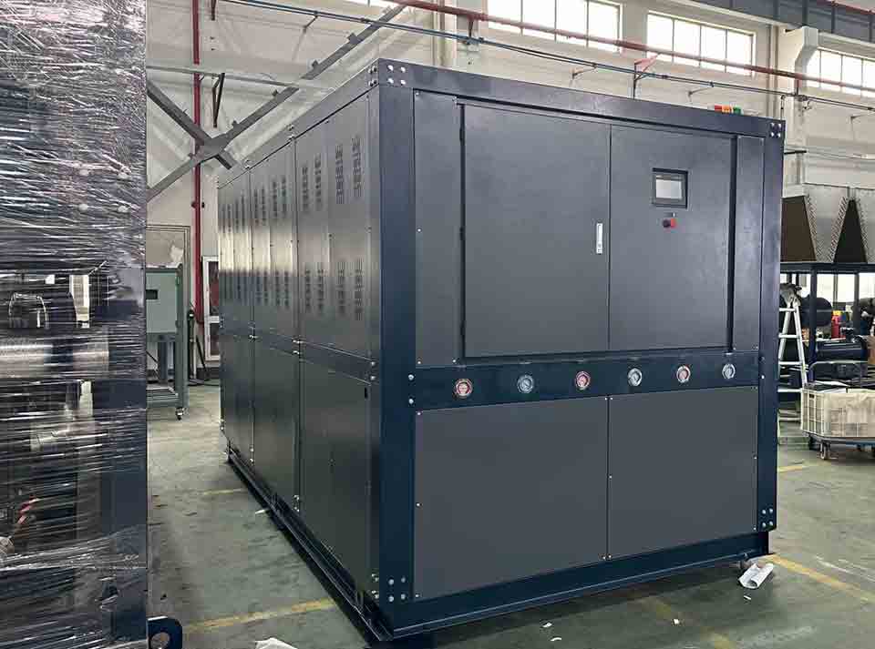 大制冷量水冷螺杆式复叠制冷机组